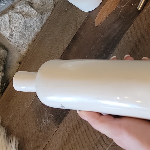 Rae dunn typewriter oil and vinegar set - Picture 4 of 6